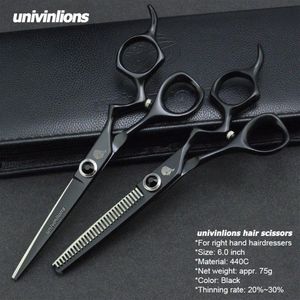 6 0 Professionell frisörsax Special Hair Scissors Kit Japanese Barber Frisörverktyg Frisör levererar THI235K