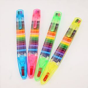 20 цветов Металлическая краска маркер ручки установка акриловая ручка маркера для изготовления карт, рок -рисова