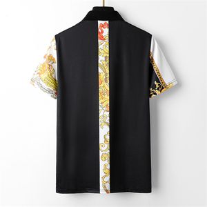 Moda męskie polo letnie mężczyźni kobiety designerowie krótkiego rękawu zwykłe koszule Hip Hop Streetwear Lapel T -koszulka TEES Męskie ubranie 03