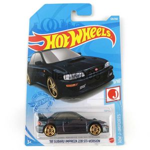 Druckguss-Modellautos 2021124 Hot Wheels Cars 98 SUBARU IMPREZA 22B STiVERSION 164 Metalldruckguss-Modellsammlung Spielzeugfahrzeuge x0731