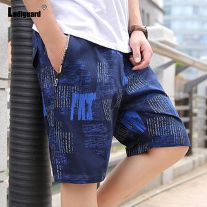 Men's Shorts Korean Fashion 3D Print Men Elastic Waist Zipper Pockets Half Pants Mens Clothing 2023 Summer Casual Beach pants 230731