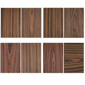 Träbearbetning, plywood, ultratunndensitetskort, teknikfanér, anpassad enligt melaminpapperfärg