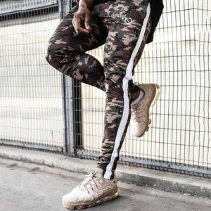 Herrbyxor Herrarna Sports Pants Gym Runner Sports Fitness Camo Printing Casual Pants Outdoor Running Training Fitness Sports Pants Z230801