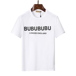 T-shirt de manga curta induzida por algodão masculino em torno do pescoço lazer impressão meia manga adolescentes se sentem pesados e cool01