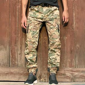 Herrbyxor mege varumärke taktiska jogging byxor mäns gata mäns amerikanska armé kamouflage last byxor arbeta kläder stad casual byxor z230731