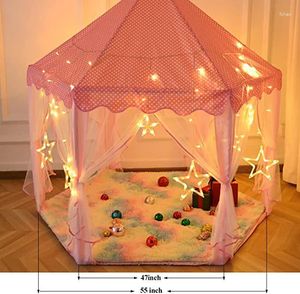 Carpets Breathable Soft Iridescent Hexagonal Rug Princess Tent Cozy Kids Mat Baby Play Climbing Mats For Living Room