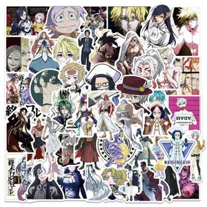 Stks pak by Record 10 50 Ragnarok Anime giapponesi Cartoon adesivi per skateboard Computer Notebook Car Decal Giocattoli per bambini 1723