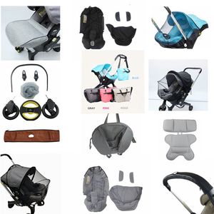 Stroller Parts Accessories Replace Stroller Accessories For Doona Mosquito Net Rain Cover Travel Bag Leather Footmuff Cover Cotton Pad Dustproof Car Seats 230731