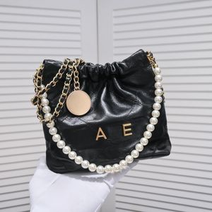 Luxury Women's Shoulder Bag Handbag Designer Mini Pearl Bag Crossbody Bag Fashion Trend Handbag Network Celebrity Rekommenderad