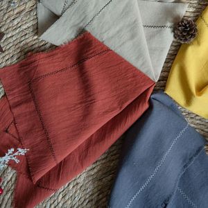 Table Napkin Plain Serving Cloth Napkins Japanese Dining Mat Cotton Durable Tea Towels For Kitchen Wedding Decoration