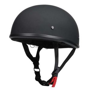 Caschi moto Caschi scooter piccoli casco moto casco mezzo casco zucca mestolo casco delle quattro stagioni di portatile Harley uomini e donne x0731