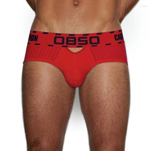 Mutande Intimo uomo Uomo Slip sexy Latex Pouch Cuecas Uomo Mutandine di cotone Perizoma Gay Slip Homme Srting Solid