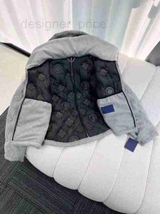 Kurtki męskie projektant męski moda Winter Down Jacket Man Classic Reversible Płaszcz Women Woolen Letter Wzorka 79r1