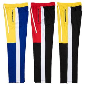 Primavera Autunno Nuovi uomini Moda Pantaloni Giovani coppie Donne Pantaloni da esterno Uniformi Pantaloni sportivi da basket hip-hop casual