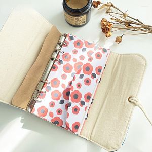 Geschenkpapier, 12 Stück, Scrapbook-Umschläge mit Budgetblättern und Etikett, 6 Löcher, lose Blätter, Binder, Planer, A6-Format