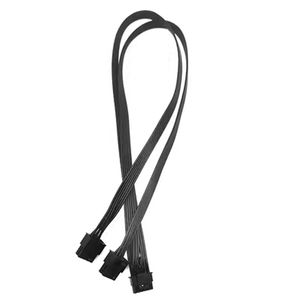 ATX3.0 PCIe 5.0 12VHPWR Dual 8pin hane till 16pin hane rak eller vinkel armbåge GPU Power Cable för EVGA -strömförsörjning G2 G3 G5 G+och andra fullständiga serier