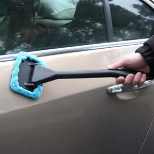 Handy Auto Window Cleaner Microfiber Windshield Borstfordon Hem Tvätt Handduk Glas Torkar Damm Borttagningsbil Rengöring Tool250D