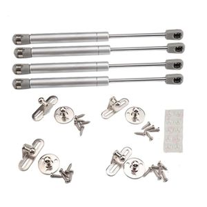 Teile 4 Stück 100 N 22 5 lb Halterung Fronthaubenscharnier Stahl RV pneumatisch Universal Gasfeder Hebestütze Möbelschrank Strebe Bar322E