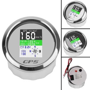 85mm Waterproof Adjustable Trip Digital GPS Speedometer Tachometer Odometer Gauge For Motor Yacht Boat Car Outboard Engine GPS An288L