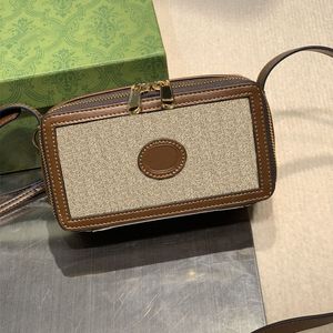 Designer Mini Handbag for Men Fashion Shoulder Bags canvas and real leather