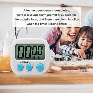 Timer Küchentimer Magnetische digitale Countdown-Stoppuhr mit Ständer Praktisches Kochen Backen Sportwecker Erinnerungswerkzeuge