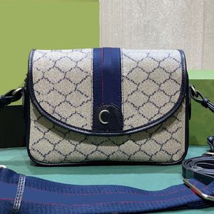 Torba designerska Women Wysokiej jakości Vintage Crossbody Bag Fashion Bag na ramię mini przenośna torba na karty portfela 722117