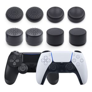 8in1 Tall And Short Game trigger button Thumbstick Grips Silicone Cover For Ps4 Controller Rocker rubber button For Ps5