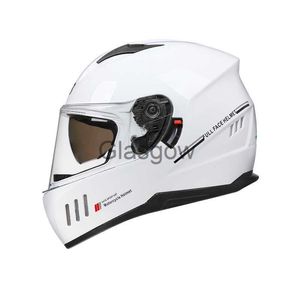 Motorcykelhjälmar Full Face Motorcykelhjälm Capacete Offroad för vuxna Säkerhetshjälm Senaste Dot Approved Men's Motocross Helmet X0731