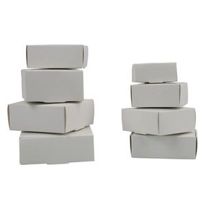 Упаковочные коробки MTI Size Cite Square Kraft Packaging Box Pare Supply Supplies Ручной мыло шоколадной подарки капля Кабинет школа B Otlan