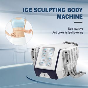 Cryo Plates 8 Handles Cryolipolysis Fat Freezing Cold Cooling Tech Cryotherapy Slimming Non-invasive Painless Fat Burning Whole Body Contouring Equipment