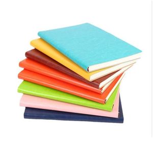 Anteckningar A5 A6 B5 Soft ER Notebook Portable Pocket Notepad Travellers Journals School Office Meeting NoteBooks Drop Delivery Bus OTPZ2