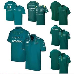 F1 racing polo shirt summer new short-sleeved body shirts of the same style custom291L