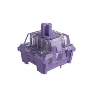 Keyboards Akko CS Lavender Purple Switches 3 Pin 36gf Tactile Switch Compatible for MX Mechanical Keyboard 45 pcs 230731