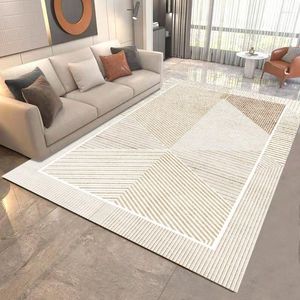 Carpets Modern Geometry Carpet Living Room Decoration Home Nordic Household Large Area Rugs Non Slip Washable Floor Mats Besides