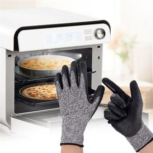 Oven Mitts 1Pair BBQ Grilling Cooking Gloves Extreme Heat Resistant Welding High Temperature Kitchen for Barbecue 230731