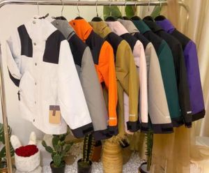 Boyut 110-160 Çocuk Tasarımcı Down Ceket Sıcak Ceket Erkek Kız Bebek Rüzgar Çeker Ceketleri Mektuplar Moda Kalın Dış Giyim Parkas Katlar Çocuk Giyim Yüksek Kalitesi