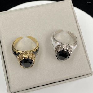 Cluster Rings European And American Fashion Street Punk Style Ring