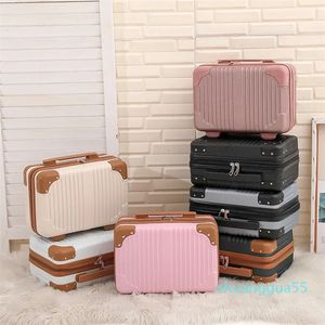 Cosmetic Bags Cases Toiletry Travel Suitcase Contrast Color Cute Cosmetic Bags Make Up Bottle Organizer Makeup Case Storage Box