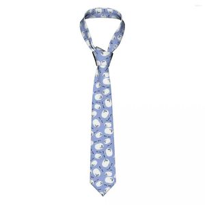 Бабочка галстуки овечья мультфильм унисекс галстуки шелковый полиэстер 8 см. Классическое животное Симпатичное галстук для мужских аксессуаров Cravat Party