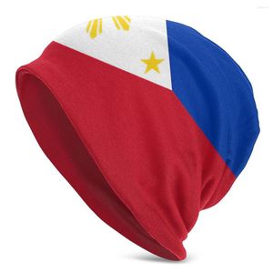 Berretti Bandiera nazionale della Repubblica delle Filippine Berretti Berretto pullover Comodo cappello lavorato a maglia da donna per uomo adulto