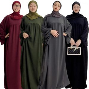 Ethnic Clothing Muslim Women Traditional Modest Abaya Islamic Prayer Dress Eid Ramadan Jilbab Arabic Robe Kaftan Dubai Turkey Caftan