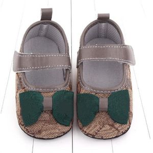 Cute Newborn Baby Shoes Infant Girls Footwear Non-Slip Soft Sole Bowknot Toddler Princess Shoes First Walkers Kids Sneakers