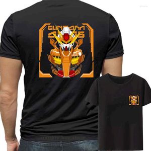 Herr t shirts mobil kostym gundam t-shirt kläd toppar bomull tees mode överdimensionerade 2023 gåva kort ärm män kvinnor hip hop