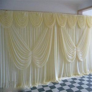 2019 Wedding Backdrop Curtain Angle Wings Sequined Cheap Wedding Decorations 6m 3m Cloth Background Scene Wedding Decor Supplies219s