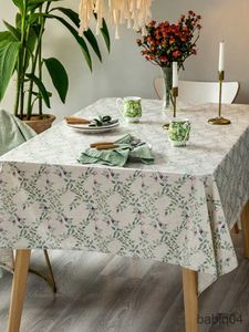 Table Cloth Dining Table Cloth Art Waterproof and Oil Resistant Fresh Rectangular Light Luxury Nordic Household Tablecloth R230731