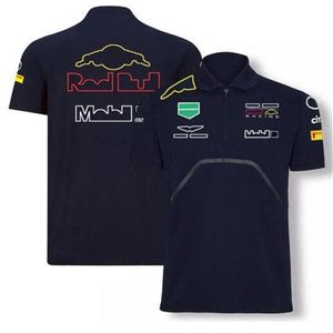 F1-Formel-1-Rennpoloshirt-Team-Kurzarmshirt mit dem gleichen Custom2191