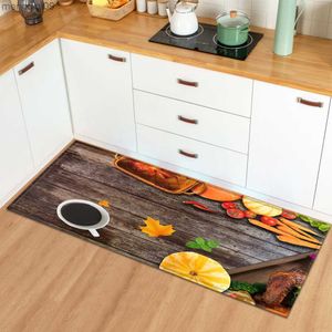 Tappeti Tappeto da cucina Casa Ingresso Zerbino Modello 3D Camera da letto Soggiorno Decorazione pavimento Tappeto Corridoio Bagno Tappetino antiscivolo Alfombra R230731