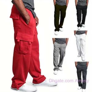 Pantaloni da uomo New Style Pantaloni da tuta multitasche plus size 3xl 4xl Pantaloni sportivi elastici casual Pantaloni per uomo