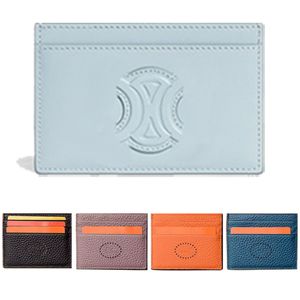 Pocket Organizer Luxurys Designer Leather Credit Card Holder Men Coin Purs Passport Holder Mini Case Case Coin Wallet ID Holder Women Coin Holder Fashion Key Pouch