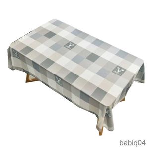 Toalha de mesa pequena fresca padrão piano toalha de mesa retangular impermeável mesa de centro para sala de estar r230731